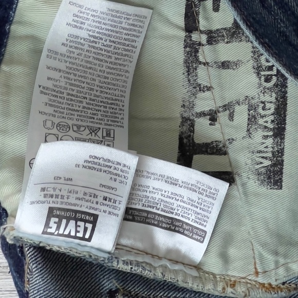 Levi’s Vintage Clothing 1969 505-0127 Selvedge Denim - Picture 7 of 16
